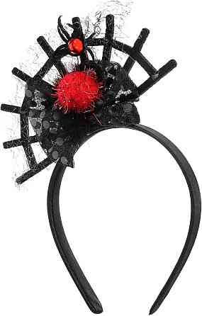 Пов'язка для голови Yetenekli 21x15.5 см чорна страхова оформлення Хелловін карнавальна пов'язка голову вечірки для дорослих Київ