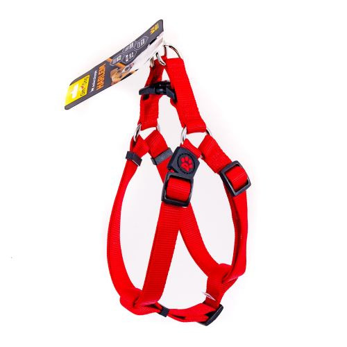 Шлей GimDog для собак Harlem X червоний нейлон 45-63 см/15 мм Київ - фото 2