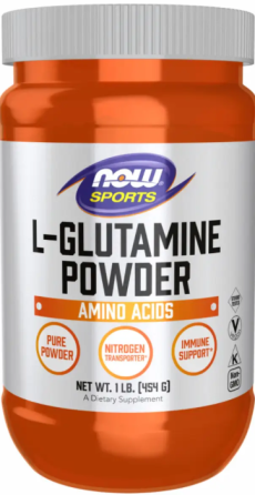 Глютамин Now Foods L-Glutamine Powder 1000g Київ
