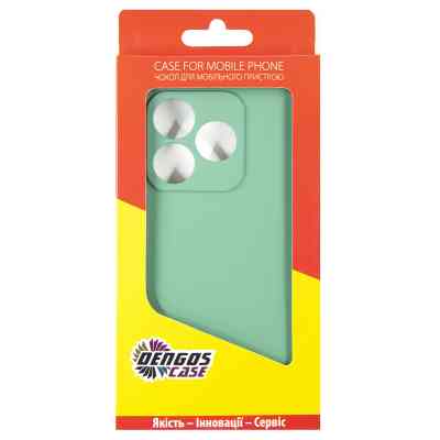 Чехол для мобильного телефона Dengos Realme C63 Soft + glass Mint (DG-KM-106) Винница