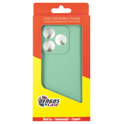 Чохол до мобільного телефона Dengos Realme C63 Soft + glass Mint (DG-KM-106) Вінниця - фото 4