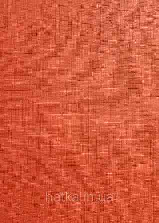 Шпалери метрові вінілові на флізелін Erismann Nature soul однотонні структурні тонка смужка яскраво червоні Київ
