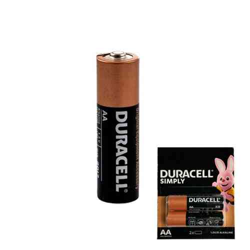 Батарейка AA LR6 Duracell Simply щелочная 1.5В долговечная алкалиновая для пультов, игрушек, техники Киев