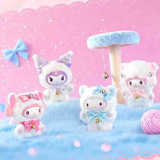 М’яка іграшка-сюрприз на кліпсі Pop Top Sanrio – Мрія з бантиком Дніпро