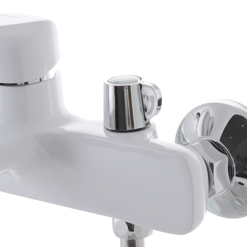 Змішувач для ванни з коротким виливом Mixxus Oregon 009 Euro білий MI5794 Харків - фото 3