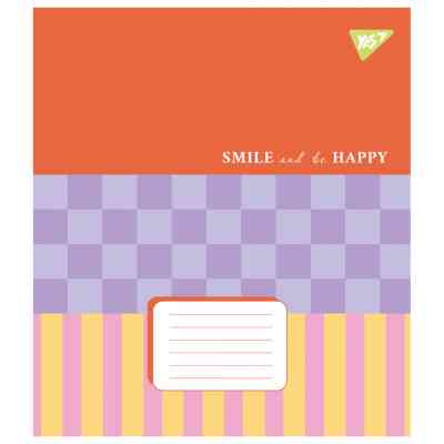 Зошит Yes Smile and be happy А5 48 аркушів лінія (767392) Вінниця