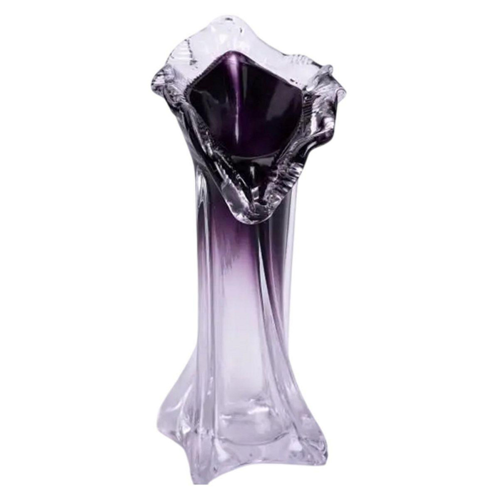 Ваза для цветов 22 см декоративная ваза для букета 200 мл Фиолетовая HP-9-8 Киев - изображение 1