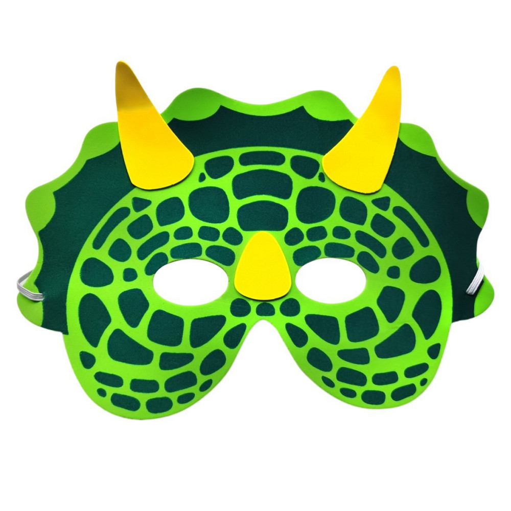 Детская маска Динозавр one size салатово-желтый Киев - изображение 1