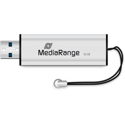USB флеш накопитель Mediarange 32GB Black/Silver USB 3.0 (MR916) Винница - изображение 3