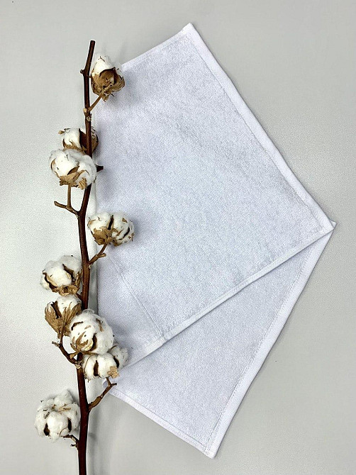 Серветка махрова Ideal Textile 30х50 см 500 г/м2 біла (56860695) Чернівці - фото 4