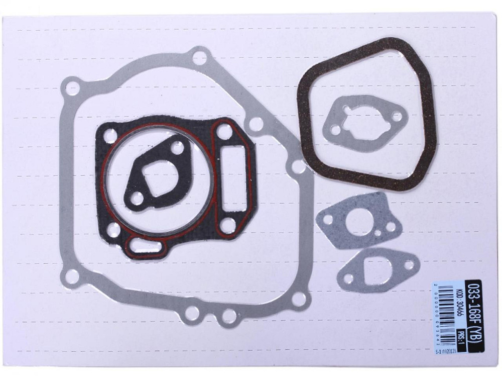 Прокладки двигателя (набор) мотоблок 168F/170F (6,5/7Hp) Мукачево - изображение 1