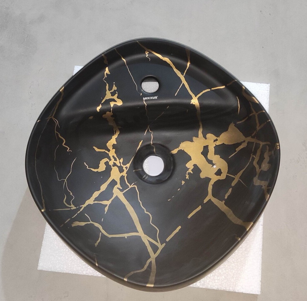 Раковина накладна MIXXUS PREMIUM WAVE-0201 MARBLE 430х430х150mm з отвором під змішувач   ( MP6536 ) 29645 Харків - фото 8