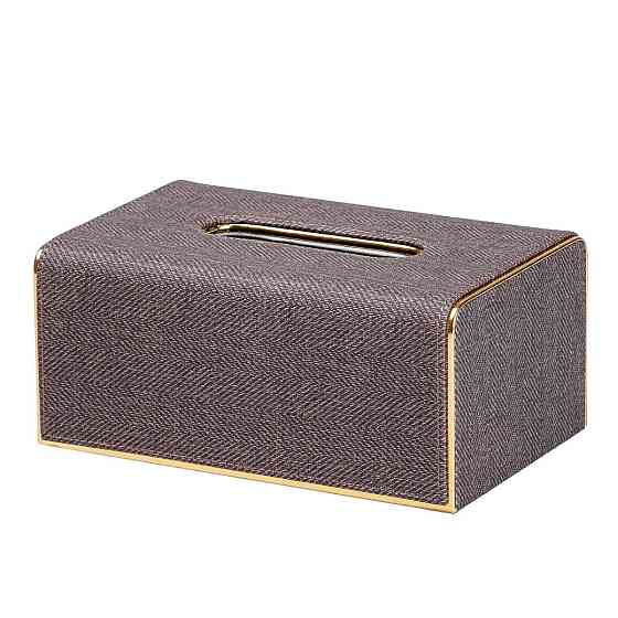 Салфетница горизонтальная 21х13х9 см для салфеток на стол Коричневый HP-3-118BR Киев