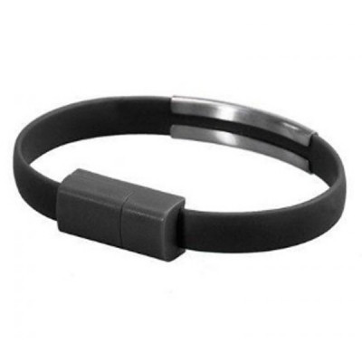 Дата кабель USB 2.0 AM to Micro 5P 0.2m браслет black Extradigital (KBU1783) Вінниця - фото 1