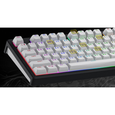 Клавиатура Hator Skyfall 80 Wireless Black/White (HTK3180UA) Винница - изображение 3