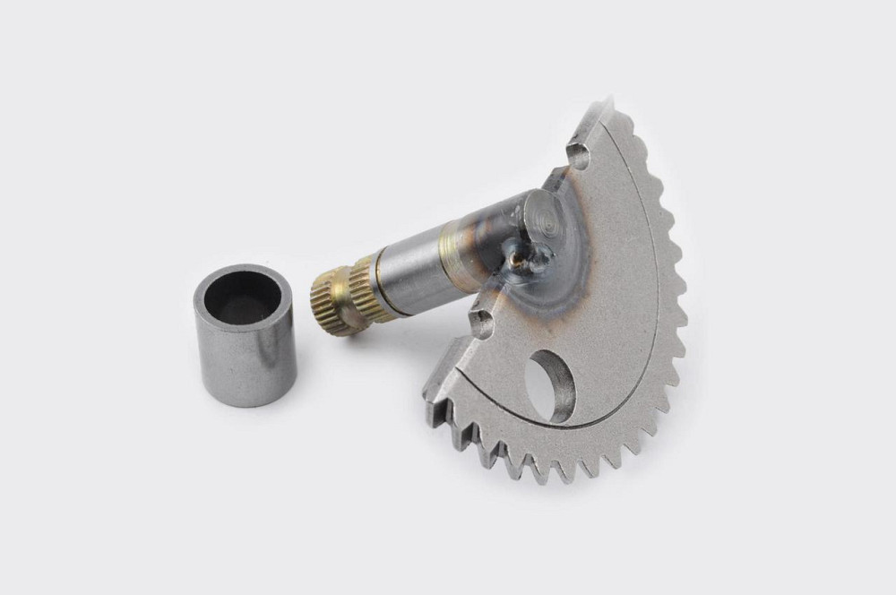 Сектор заводний (півмісяць) скутер 4 Т Китай 50 (L-55mm) (+втулки) Мукачево - фото 1