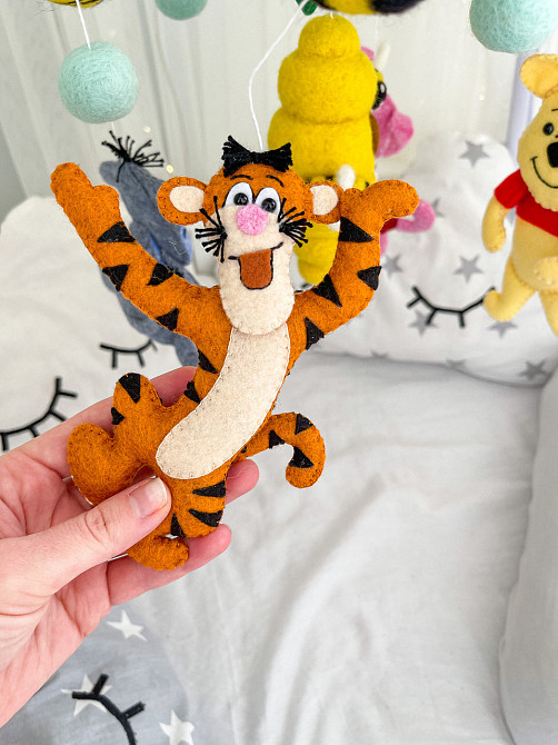 Музичний мобіль WoolyFox «Пригоди друзів» з 35 мелодіями Київ - фото 8