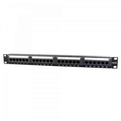 Патч-панель 19" 24xRJ-45 UTP cat.5е, 1U, тип 110 Cablexpert (NPP-C524CM-001) Вінниця