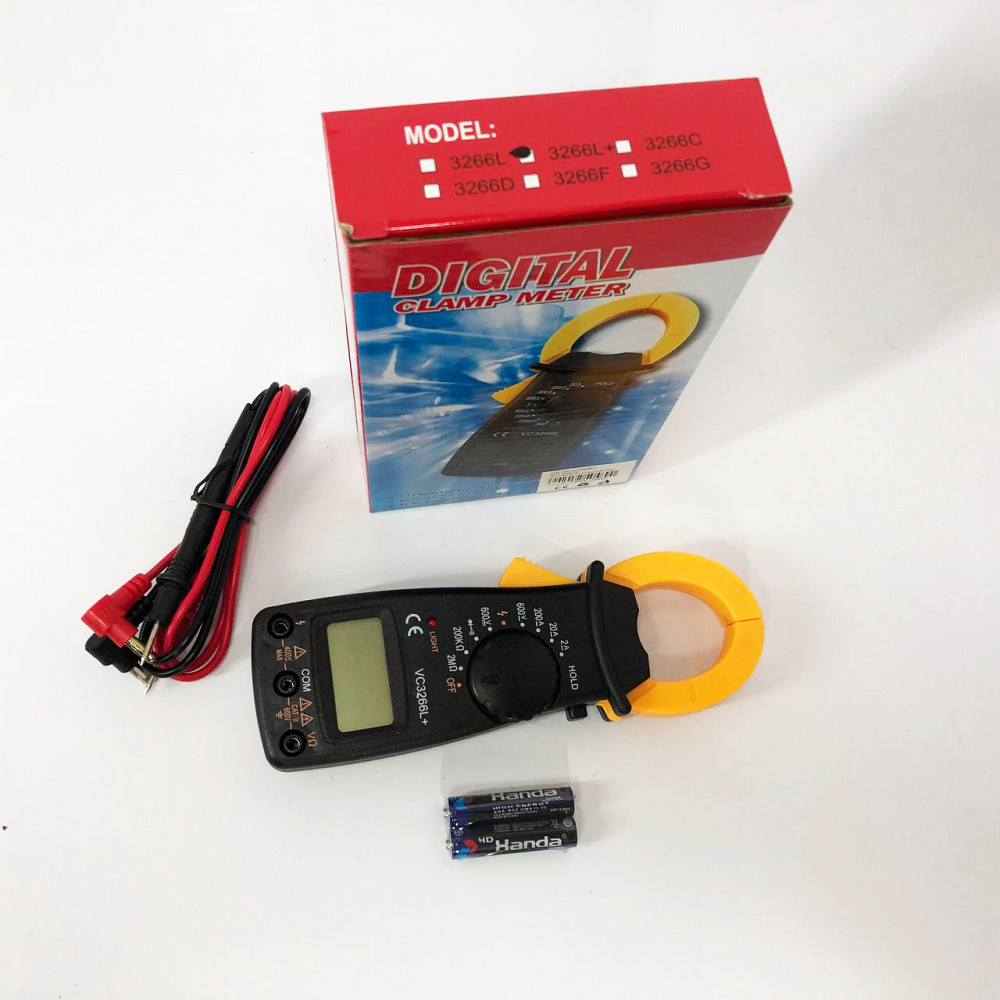 Цифровий автоматичний тестер напруги VC3266, Мультиметр із захистом тестер опору Точний напруги CH-64 Львів - фото 8