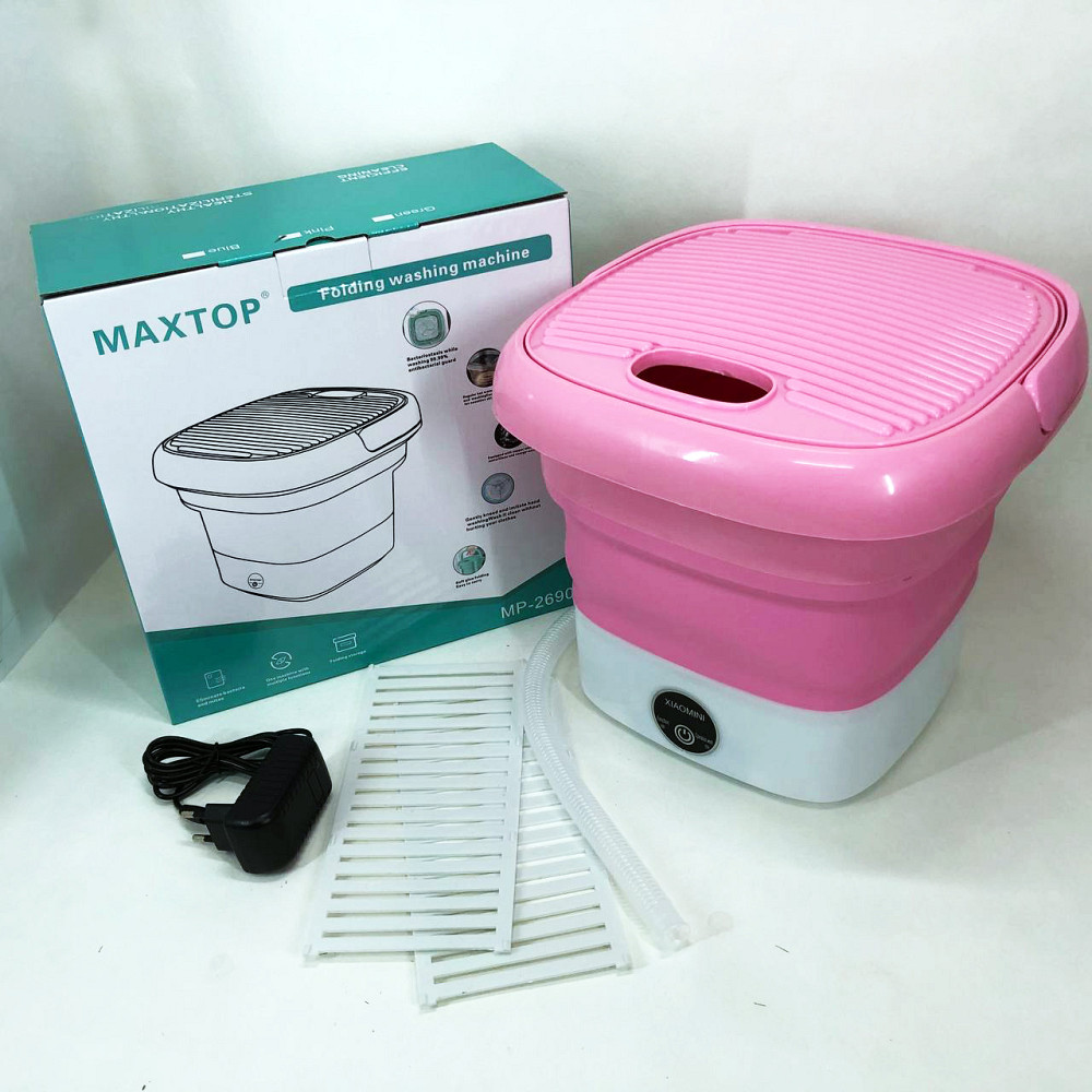 Складна пральна машина MAXTOP, Малогабаритна пральна машина, Портативна пралка відро MP-29 Львів - фото 7
