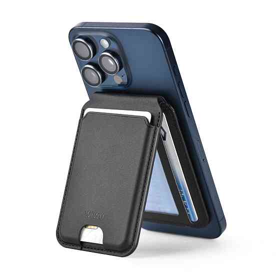 Картхолдер WIWU Mag Wallet Pro MW-003 Kevlar Black Одеса