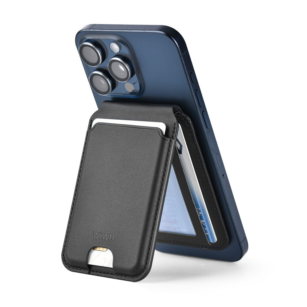 Картхолдер WIWU Mag Wallet Pro MW-003 Kevlar Black Одеса - фото 6