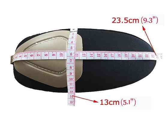 Комплект захисту Наколінники + налокотники Combat із удароміцного пластику (Коричневий) Вінниця