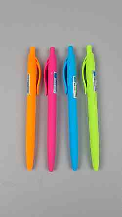 Ручка кулькова автоматична "AXENT Colibri 1062" СИНЯЯ (12 шт.) Харків