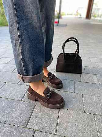 PLPS Туфлі жіночі PLPS R080-6 коричневі (весна-осінь, замша натуральна) (5999) Коломия