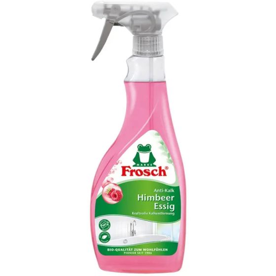 Frosch Kalkreiniger Himbeer-Essig 500 ml Засіб для видалення вапняного нальоту з малиновим оцтом Львів
