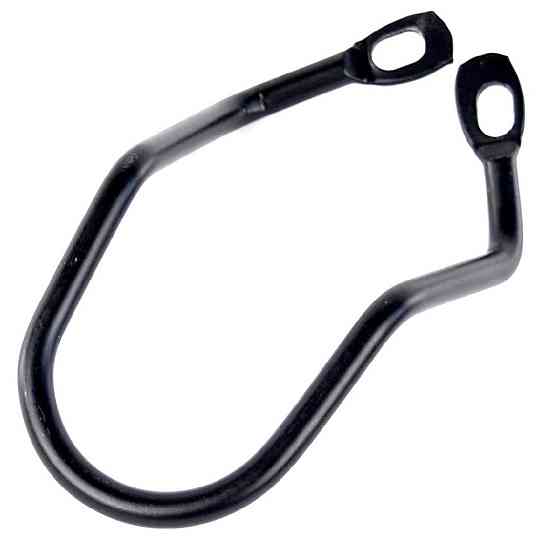 Защита   переключателя скоростей велосипеда заднего   (короткая) (черная, под 2 винта) HP-03 Мукачево