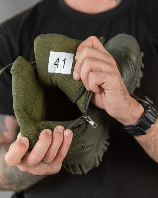 Тактичні туфлі prometey ОЛІВА ТР6453 Одеса - фото 15