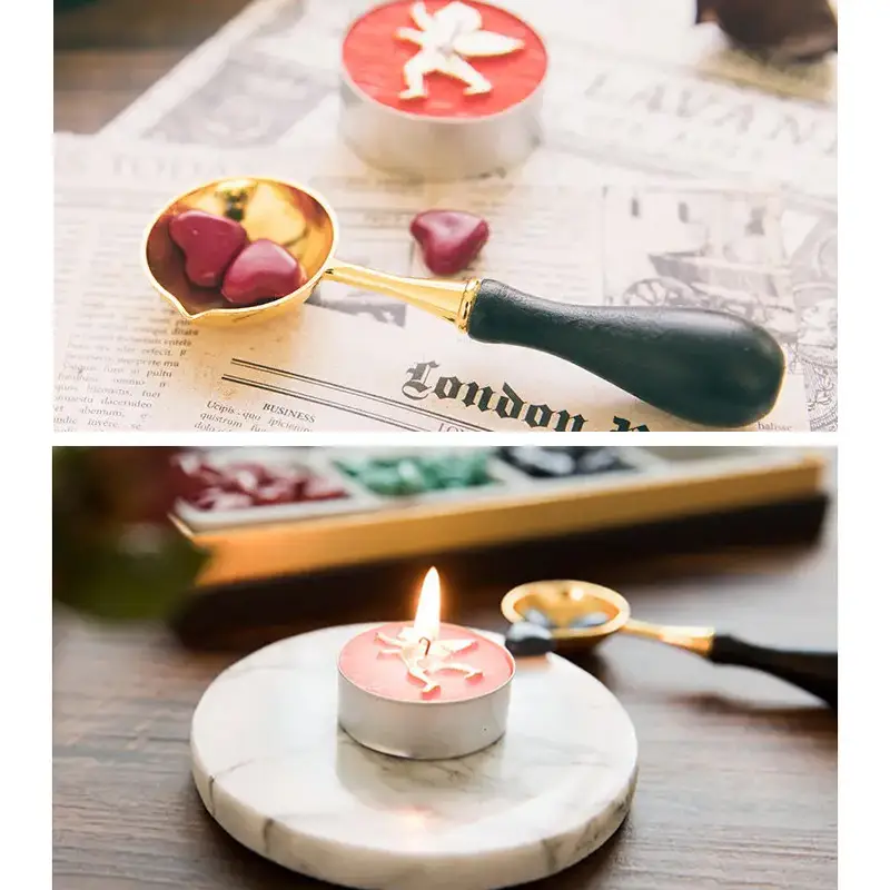 Набір для сургучних печаток з написом "Сумую за тобою" Київ - фото 14