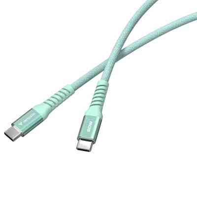 Дата кабель USB-C to USB-C 1.2m Magnetic 60W green Verbatim (31864) Винница