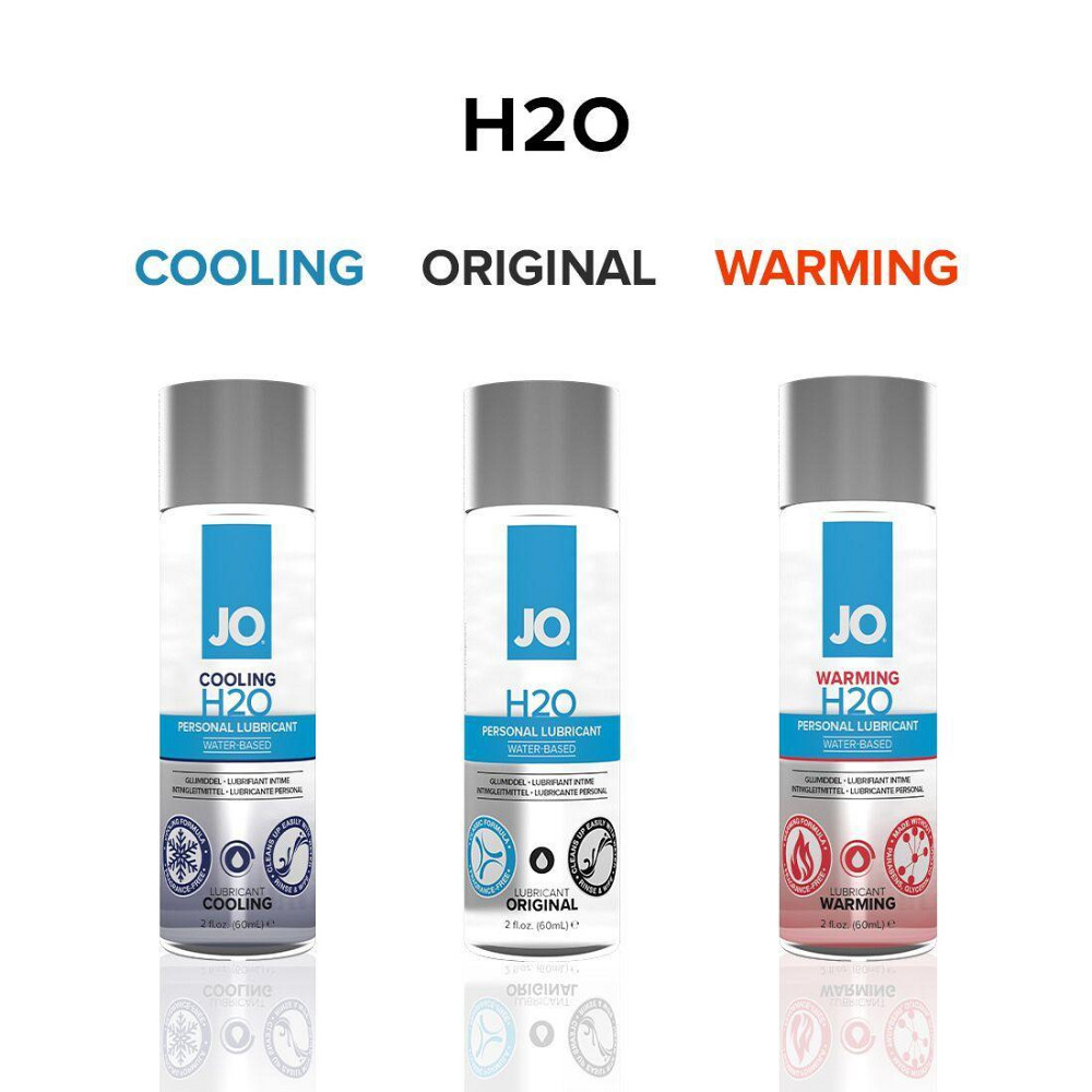 Согревающая смазка на водной основе JO H2O WARMING (240 мл) с экстрактом перечной мяты Sex Aura Киев - изображение 5