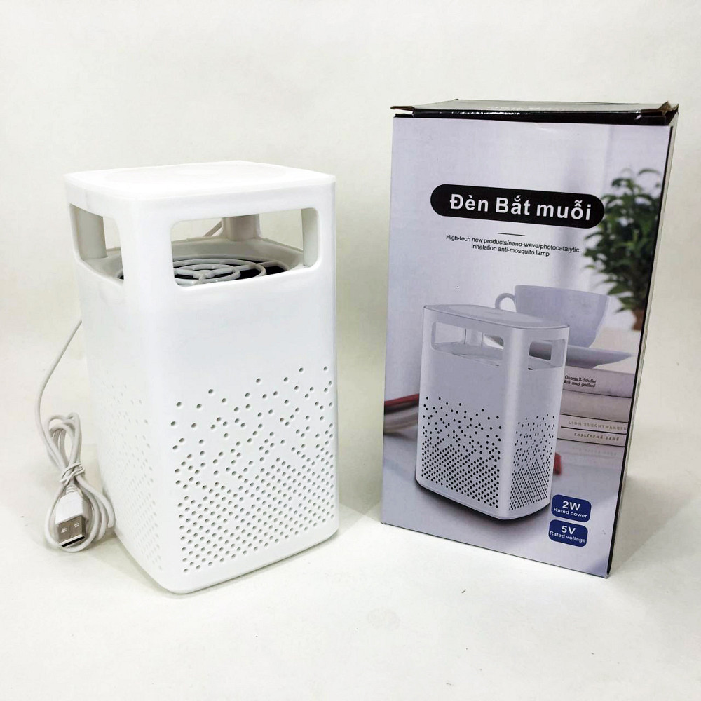 Лампа від комарів USB Bug Zapper Fly. Колір: білий CY-16 Львів - фото 15