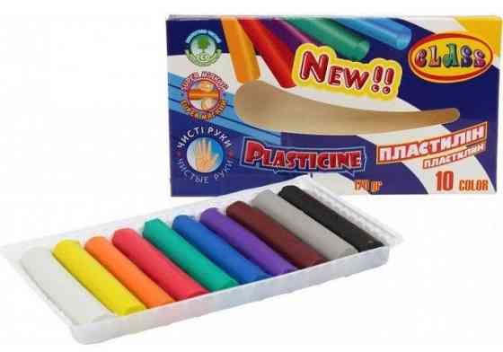 Пластилін 10 кол/170 г 