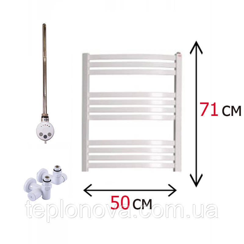 Комбінована Рушникосушка Terma Dorota White 710х500 Чернівці - фото 8