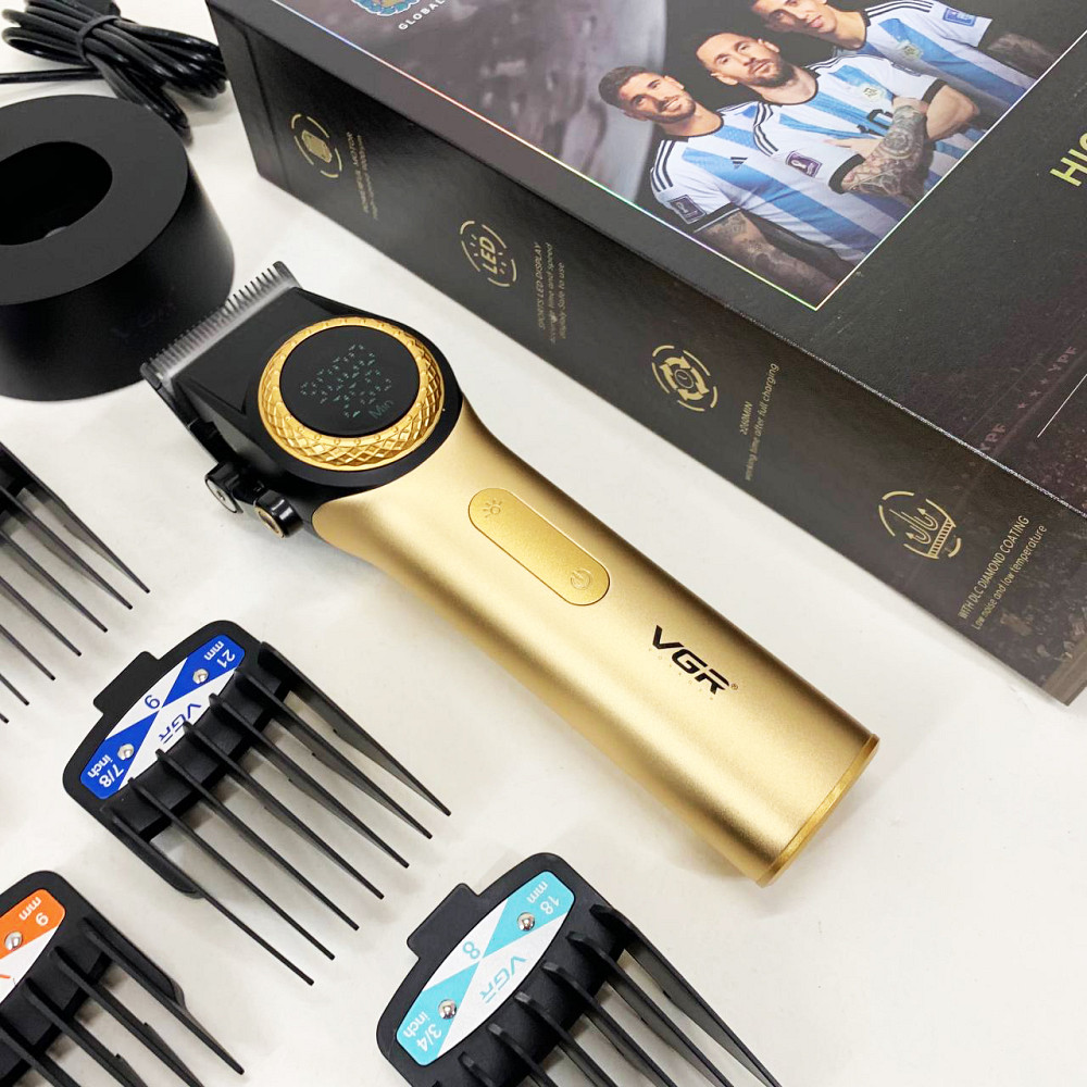 Універсальна машинка для стрижки голови та бороди, Електронна машинка для стрижки IA-11 Львів - фото 1