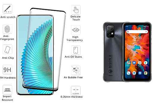 Захисне скло HyperGlass Pro для UMIDIGI Bison X20 – максимальна чутливість та захист Київ