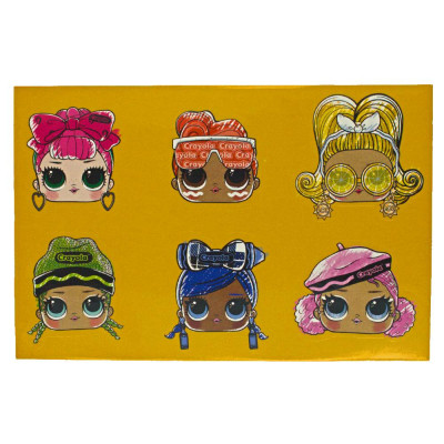 Набор для творчества Crayola Мега набор наклеек (35058) Винница - изображение 2