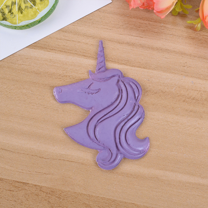 Силиконовая форма Единорог 100 на 65 мм серый Киев - изображение 4