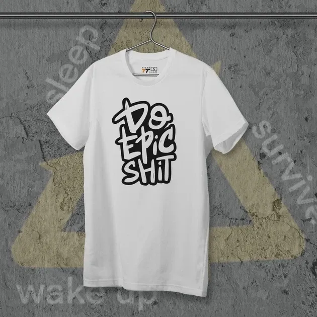 Футболка чоловіча з  принтом Do Epic WE Розмір 48 Anime0075 Дніпро - фото 1