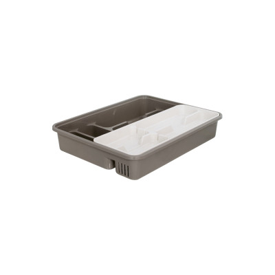 Органайзер для столовых приборов Алеана зі вставкою какао/біла троянда (алн 167402/какао/біла роза) Винница - изображение 1