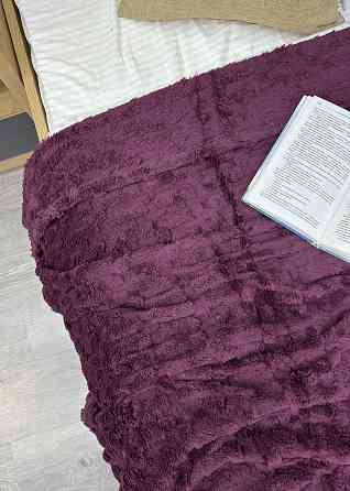 Плед-покривало 200х230 см (+-5см) Сливовий (87-242) Київ