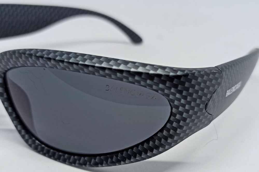 Брендові окуляри унісекс модні обтічні сірки чорні під змію. Київ - фото 6