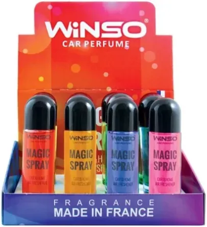 Ароматизатор повітря в спреї WINSO MAGIC Spray MIX 1, 30 мл (12 шт./ящ.) Ковель