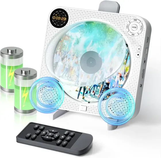 Портативний CD Bluetooth плеєр Nitho MPD001W Луцк