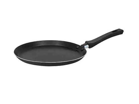 Сковорода для млинців 20см ал. без кр. Чорна PN-20HP NON-STICK ТМ ZAUBERG Київ