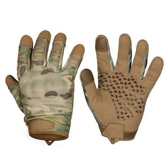 Рукавички тактичні Softshell Light Мультикам XL Київ